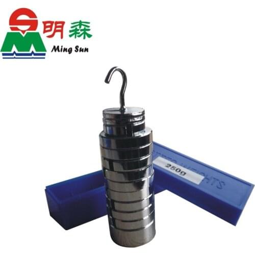 Physical experimental apparatus computation weigh metal slotted weight 250g teaching apparatus free shipping