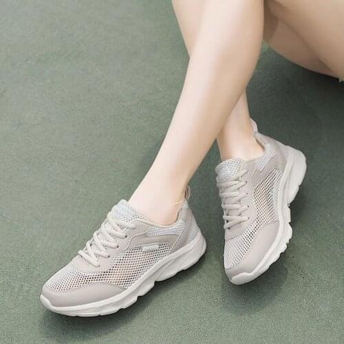 New Womens Shoes Tide Shoes Net Shoes Running Shoes Breathable Shoes Women Flying Woven Shoes Women Casual Sports Shoes Women