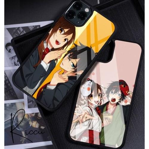 Horimiya Sweet Anime Phone Case Rubber for iPhone 12 11 Pro Max XS 8 7 6 6S Plus X 5S SE 2020 XR 12 Mini case