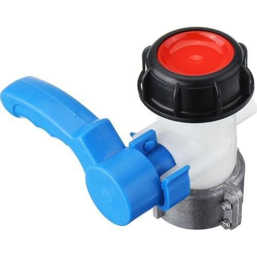 IBC Tank Container 1000L DN50 75Mm Liters 62Mm To Export Male 2 Inch Home Garden Butterfly Valve Switch Accessories Tools