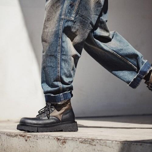 Мужские мотоботы Maden China At AliExpress