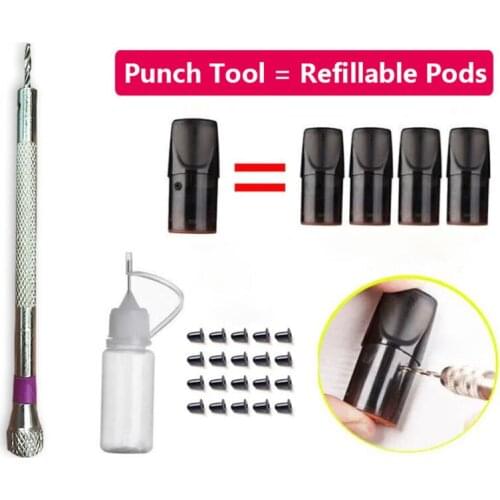 For RELX Classic, Infinity, Phantom, Essential and YOOZ ZERO 1/2 SP2S Universal Pod Hole Oiling Tool Set