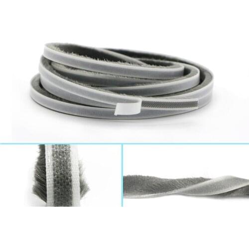 15mm x 5mm door window weather wind seal brush self adhesive weather strip