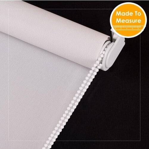 SCHRLING Free Shipping Anti UV Sunscreen Rough pattern Roller Blinds For Living room WIndows Curtain Sunshading Customized Size