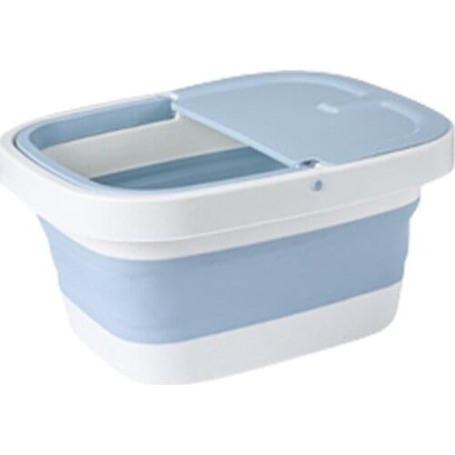 Foldable Bucket for Foot,Bathroom Foot Wash Basin,Laundry Buckets,Portable Folding Water Container