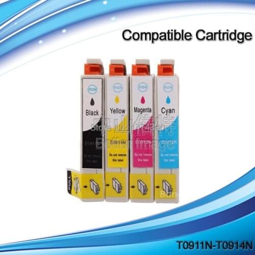 XIMO T0911N-T0914N compatible ink cartridge for Stylus C90 C91 CX5500 T20 T21 TX100 TX101 /TX110 TX111 TX210 TX610 TX121
