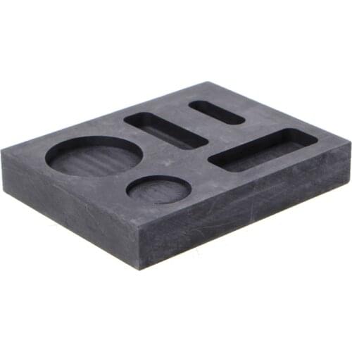 2021 High-purity Graphite Crucible Silver Gold Melting Metal Coin Bar Molds Smelting JUL31_33