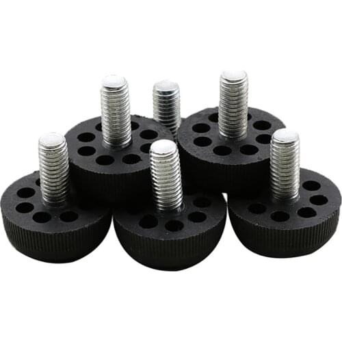 4pcs/lot Adjustable Furniture Legs Anti-slip Chair Feet Floor Protector Leg Pad Base M8 Sofa Table Mute Hardware Accessories