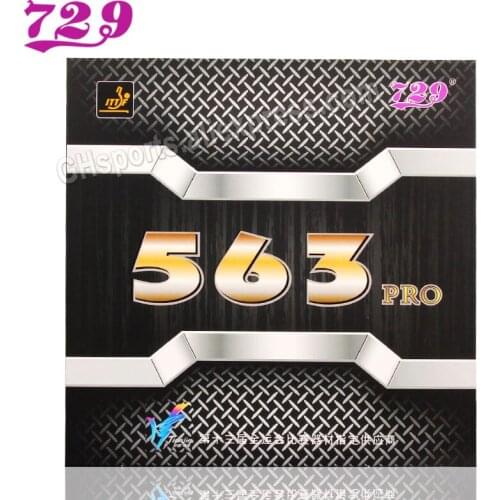 729 Friendship 563 PRO (563 Provincial, Pips-out Special) 729 Table Tennis Rubber Original 729 Ping Pong Sponge