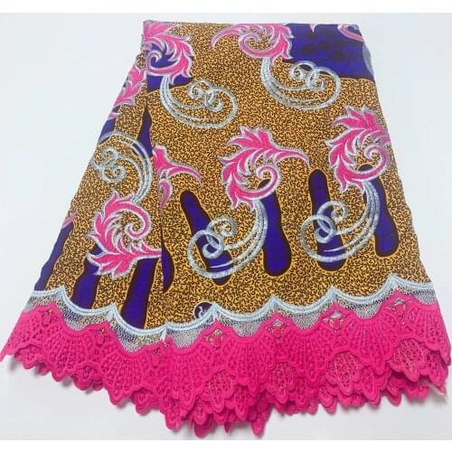 New arrivals African Golden wax print ankara fabric women handbag set 6 yardst high quality cotton material nigeria wax bag set