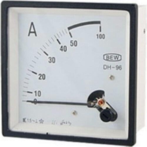 1 PC Class 1.5 AC 50A Analog Current Ammeter Panel Ampere Meter
