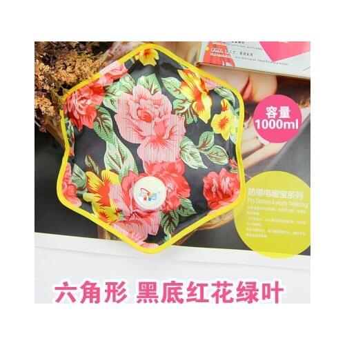 Free shipping Charging hot-water bag hot water bottle warm hands treasure explosion-proof mercerized cotton and warm water bag