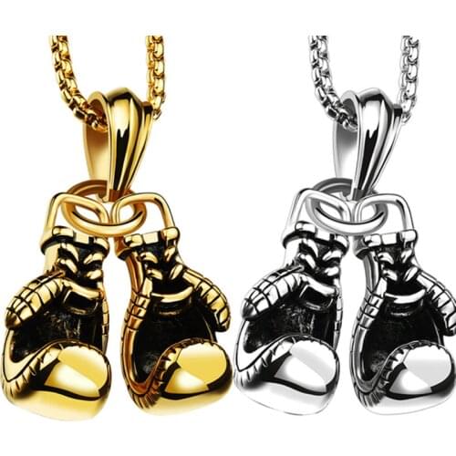 Zinc Alloy Boxing Gloves Car Pendant Hanging Car Interior Ornaments Decoration Rear View Mirror Accessories For Car Ornament