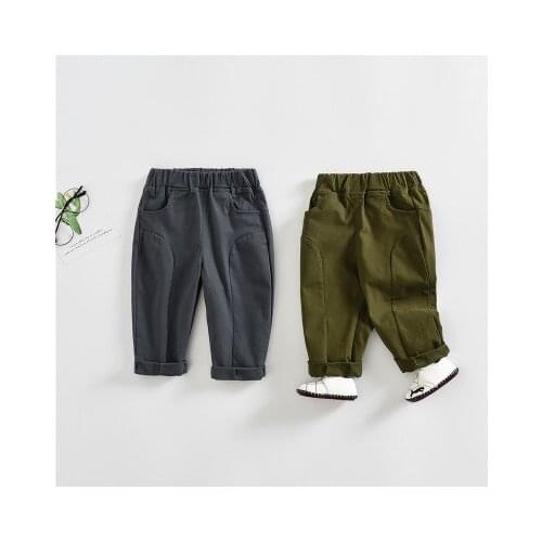 Boys Pants 2019 Spring Autumn New Baby Boys Clothes Kids Casual Trousers Brand Fashion New Children Sport Pants Boys Trousers
