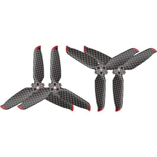 HX6A Low Noise Quick-Release Blades Props Replacement Carbon Fiber Propeller for-D-JI FPV Combo Drone