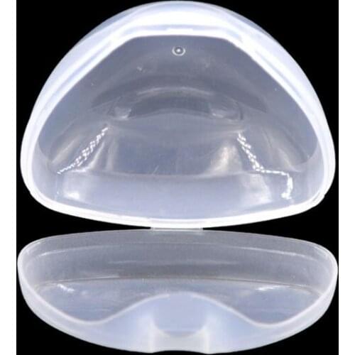 Baby Dummy Pacifier Case Transparent Safe Infant Soother Pod Storage Box Holder