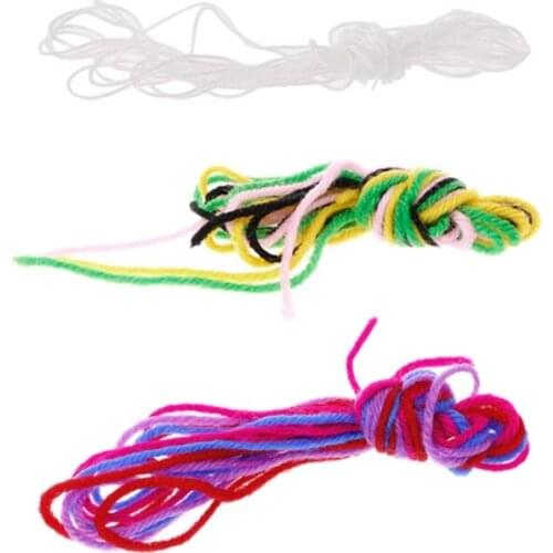 DIY Assembled Handloom Weaving Loom Science Technology Educational Children Toy Y4UD