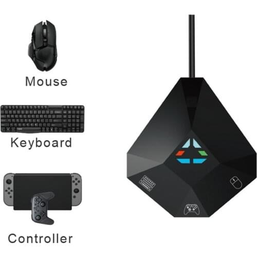 For PS4 Gamepad Controller Converter Keyboard Mouse Adapter Xbox One Nintend Switch Emulator Support FPS Game Handle Accessories
