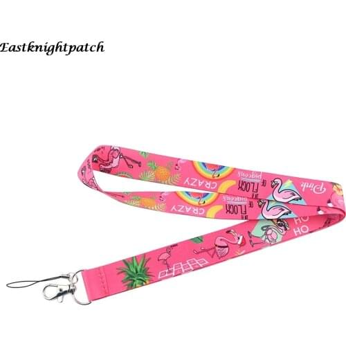 E2656 Fashion Cartoon Bird Necklack Lanyard Key Gym Strap Multifunction Mobile Phone Decoration