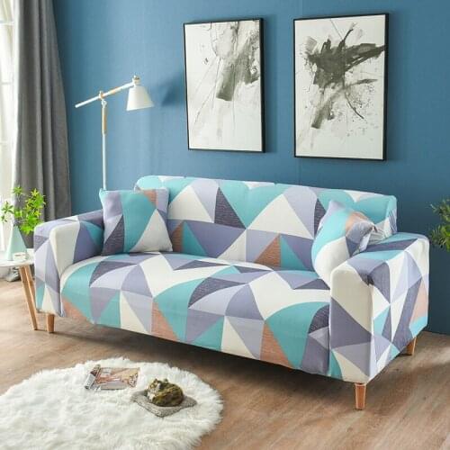 Elastic Slipcovers Stretch Sofa Cover for Living Room Sectional Couch Cover L shape Armchair Cover Single/Two/Three/Four Seat