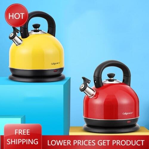 Electric Teapot Kettle Pot Flask Coffee Machine Electric Kettle Tourist Stainless Steel Tetera Acero Inoxidable Electric Samovar