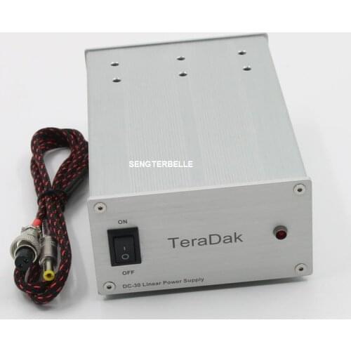 Finished TeraDak Hi-End 30W Toroid Transformer Linear Power Supply DC5V 7V 9V 12V HiFi External PSU Adapter