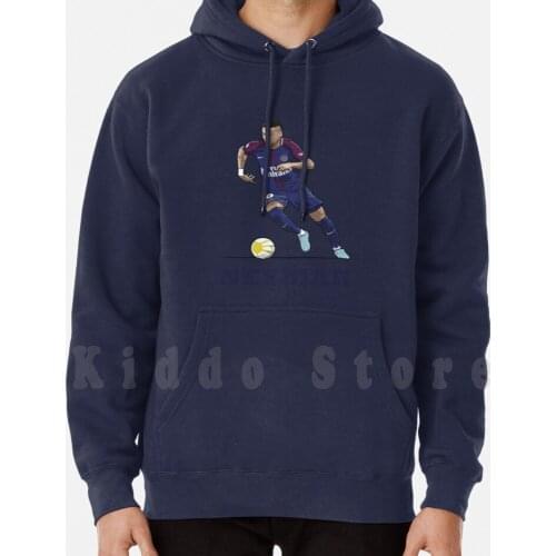 Jr-Hoodies Long Sleeve Football Soccer Jumper Kieran Carroll Design Brasil Brazil Jr