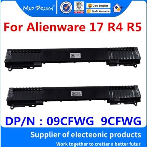 MAD DRAGON new Brand For Dell Alienware 17E R4 R5 Laptop Hinge Tail Rear Trim Cover Air outlet Cover 09CFWG 9CFWG AP1QB000600