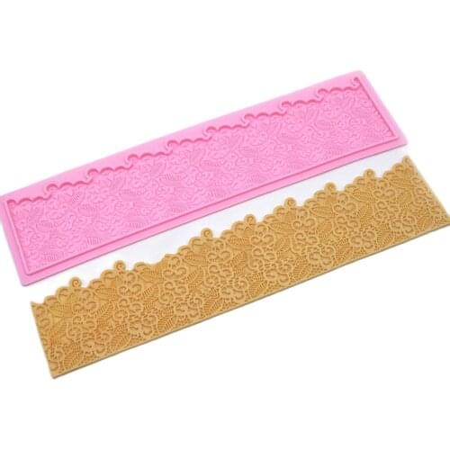 Leaves Lace Silicone Mold Fondant Chocolate Mold Cake Decoration Tools K588