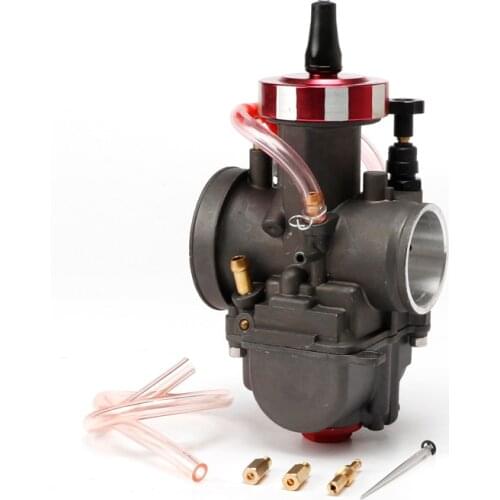 Motorcycle universal 34mm PWK Carburetor Carburador For MIKUNI 2T 4T engine scooter UTV ATV