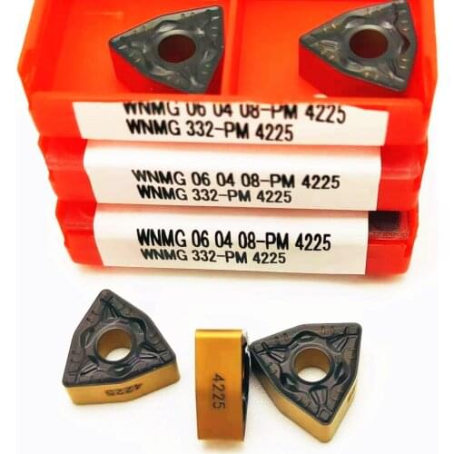 WNMG060408 PM4225 Milling Tool Carbide Inserts High Quality Lathe Tools External Turning Tools CNC Cutting Tools Turning Inserts