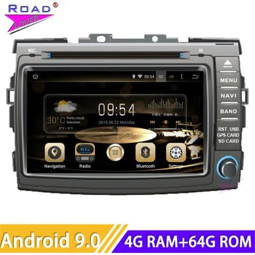 Roadlover Android 9.0 Car DVD Player Autoradio For Toyota Previa Estima Tarago Canarado 2006- Stereo GPS Navigation Magnitol MP3