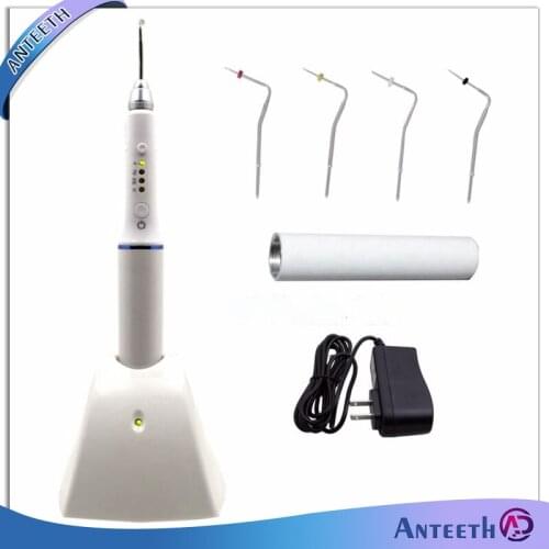 Hot sale Dental Charging Hot Melt Filling System with 4 tips Dental Cordless Teether Percha Obturation System Endo Heated Pen