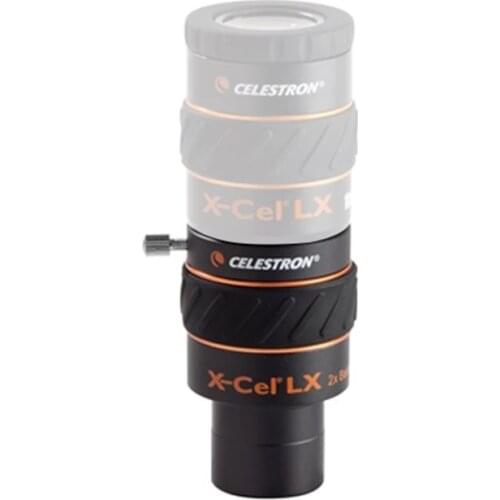 Celestron X-CEL LX Eyepieces 60degree Wide-angle Spotting Scopes Telescope Eyepiece Accessories 1.25" 2X 3X BARLOW LENS