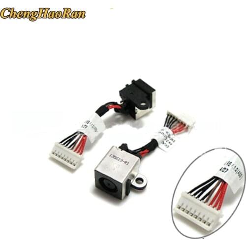 ChengHaoRan DC Power Jack with cable For Dell Inspiron 17R 5720 7720 N7720 laptop Connector Port Plug Socket Replacement wire