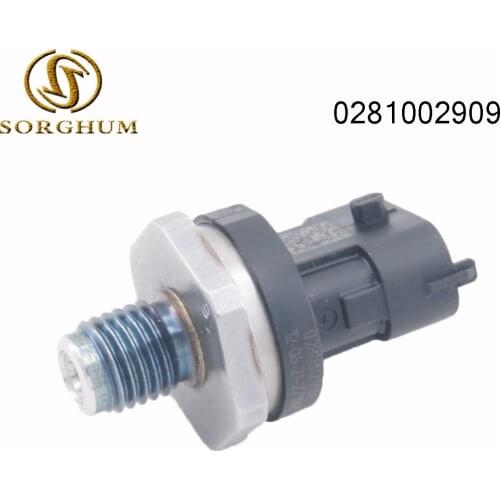 For B MW E46 330D E39 X5 3.0D Fuel Pressure Control Rail Pressure Sensor 0281002909