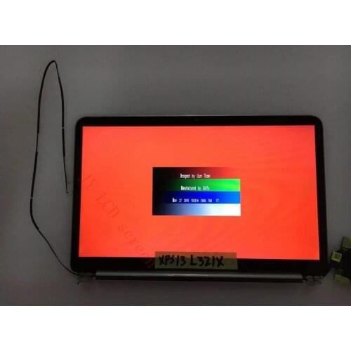 For Dell XPS 13 L321x 13.3" LCD Screen Assembly N34H6 DELL 13 L321X The whole upper part 1366X768