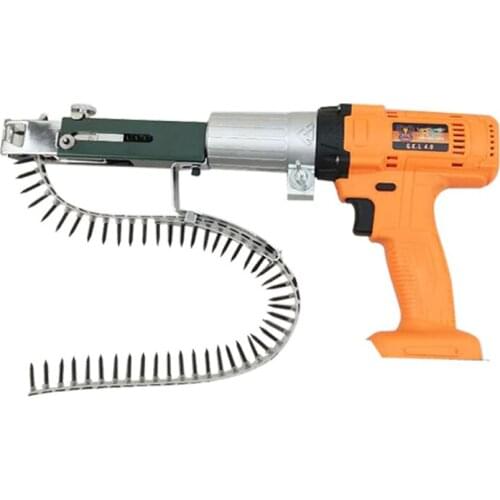 36V handheld portable nail gun chain with screw nail gun bursts to grab electric screwdriver screwdriver on gypsum board