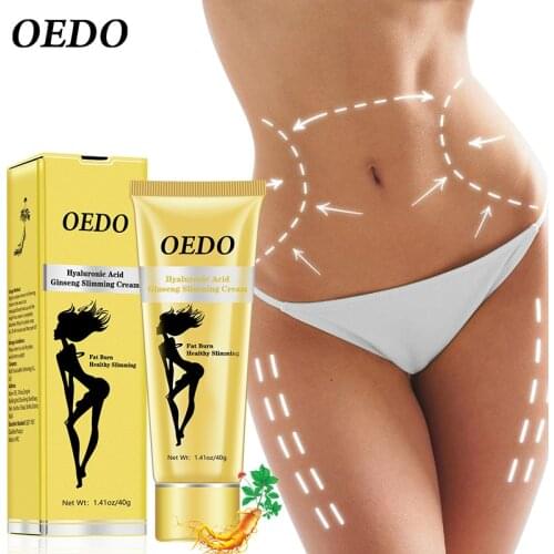 Ginseng Body Detoxification Slimming Cream Legs Belly Waist Effective Fat Burning Weight Loss Nutrition Slimming Cream
