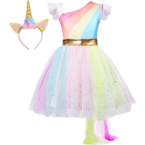 LINLING Summer Dresses For Girls