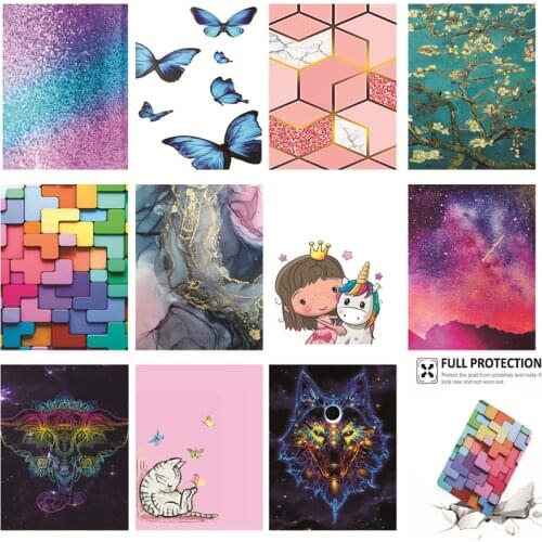 M5 Lite 10.1 Case Butterfly PU Leather Stand Tablet Cover Case For Huawei MediaPad M5 Lite 10.1 BAH2-W19/L09/W09 Tablet #S