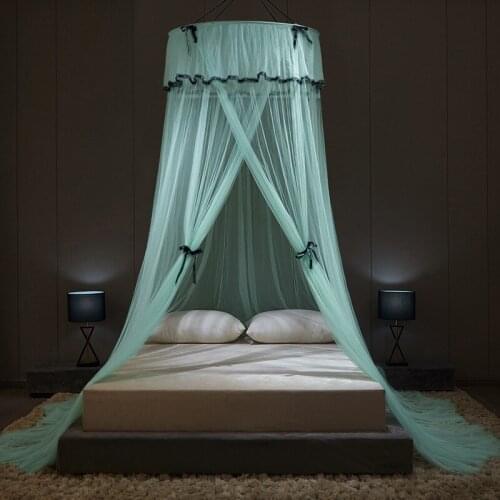 Installation free Bed Canopy on the Bed Mosquito Net Baldachin Camping Tent Repellent Tent Insect Curtain BedMagic mosquito Net