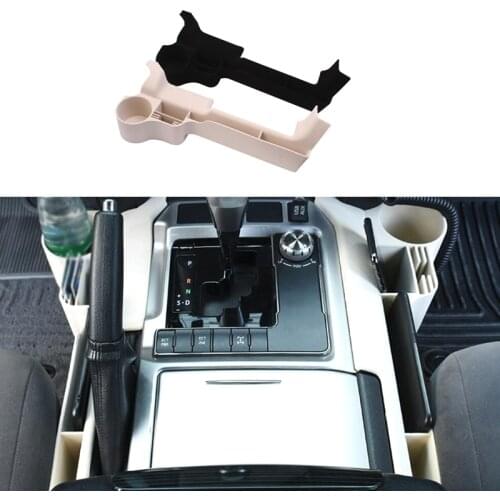 Left and Right Car Interior Cup Holder Storage box Black Beige For Toyota Land Cruiser 200 2016 2017 2018 2019
