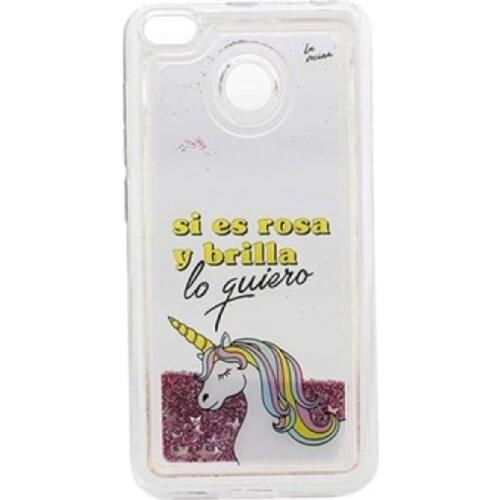 Case Xiaomi Redmi 4x Tan Tan Fan TFCAR054 Transparent Pink