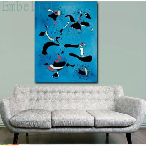 Embelish 1 Pieces Lovely Abstract Astratto Large Wall Posters For Home Decor HD Canvas Paitings For Living Room Bedroom Pictures