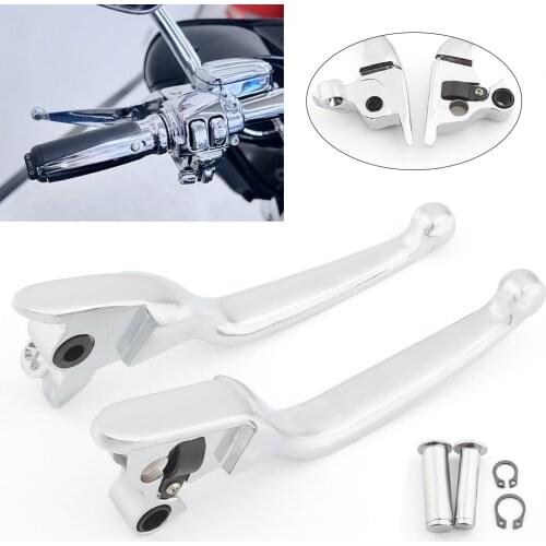 Motorcycle Parts Hand Levers Aluminum Brake Clutch Handlebar Lever For Harley Touring Trike