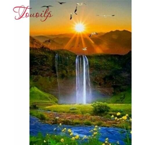 4 Pack Asaka 5D DIY Diamond Painting Kits Full Drill Rhinestone Embroidery Decor