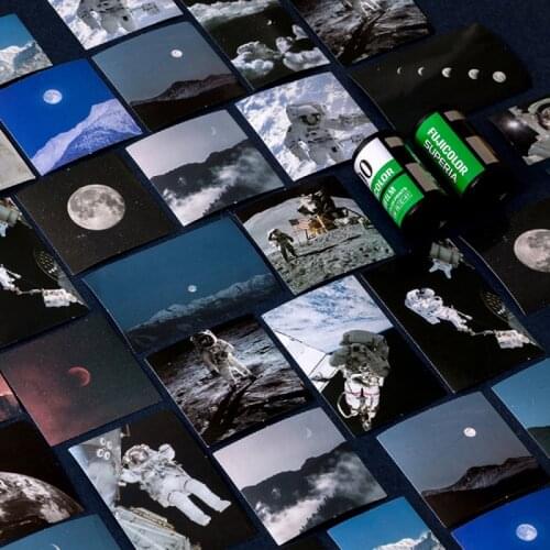 40pcs/bag Vintage image library series Bullet Journal Decorative Washi Stickers Scrapbooking Stick Label Diary Album Stickers