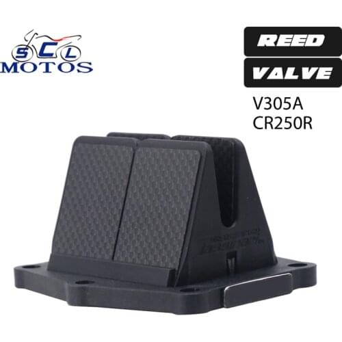Alconstar-For HOND CR250R 125-250cc Motorcycle Reed Rage Valve System Mainfold Reed Block VForce 3 V305A Intake Pipe Valves Race