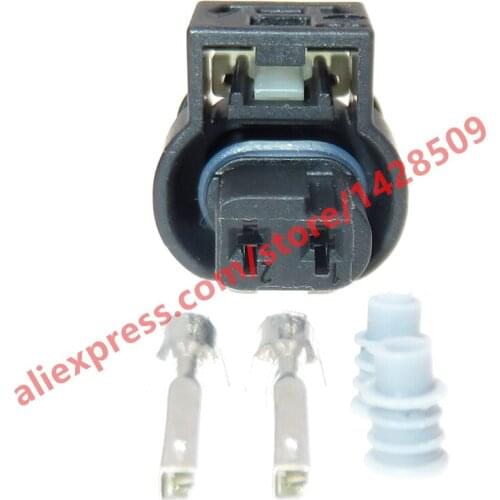 5 Sets 2 Pin Auto Wire Connector 805-120-521 Car Cigarette Lighter Wire Harness Socket For Benz BMW Audi 7615487-03